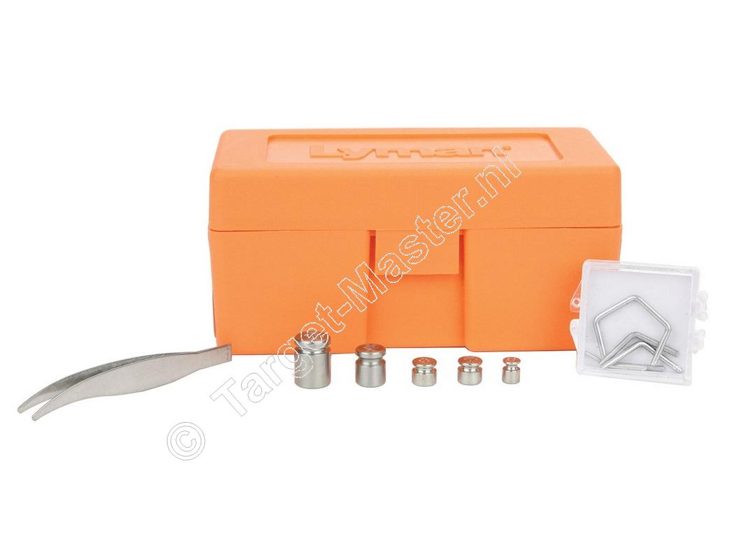 Lyman DELUXE SET Gewicht Controleer set voor Kruitweegschaal